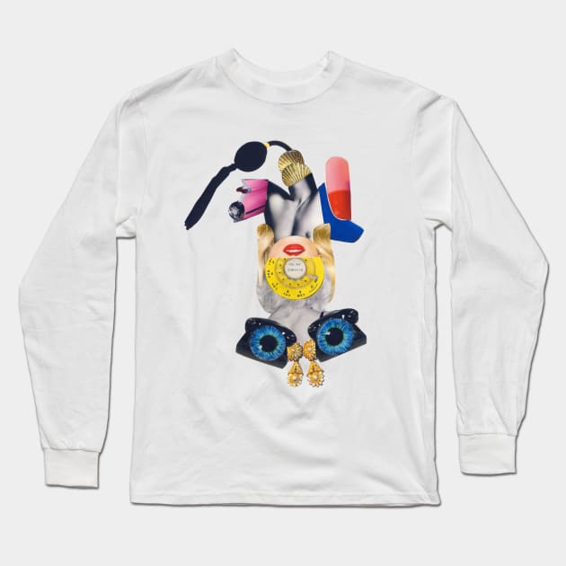 Upside Down Nightmare Long Sleeve T-Shirt by Luca Mainini